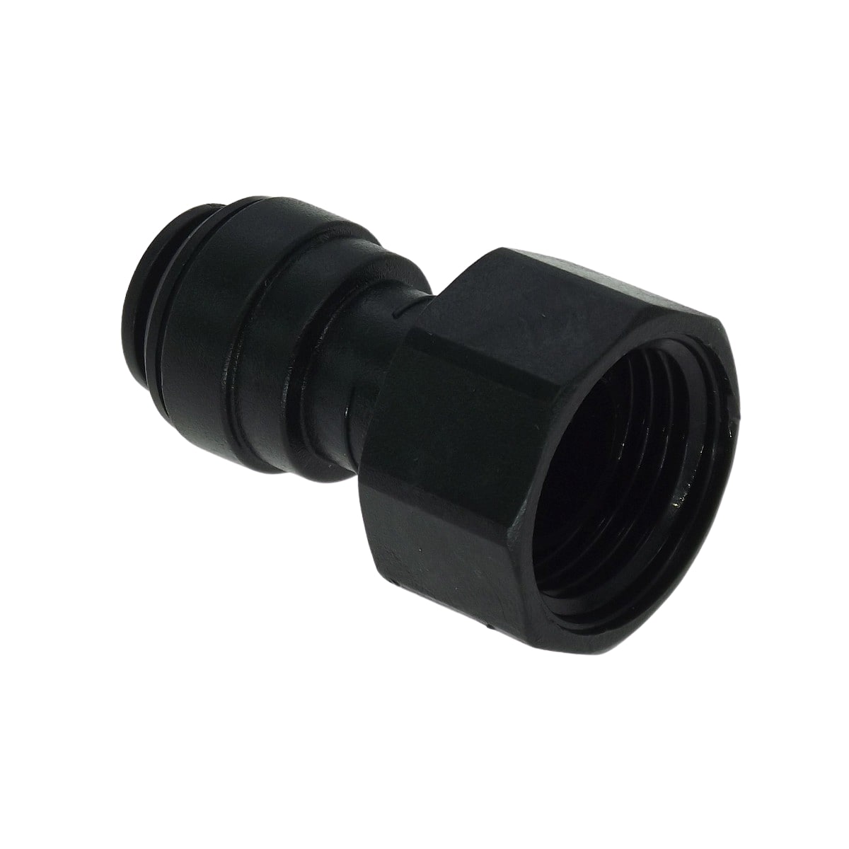 Hun Lynkobling, 10mm til 1/2″ indv. rørgevind