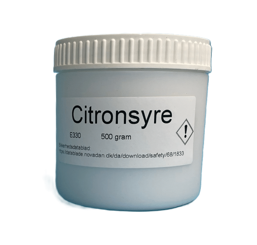 Citronsyre, 500 gram Citronsyre, 500 gram
