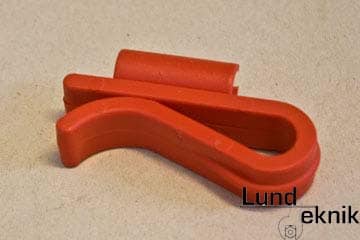 Slangeholder til kantmontering