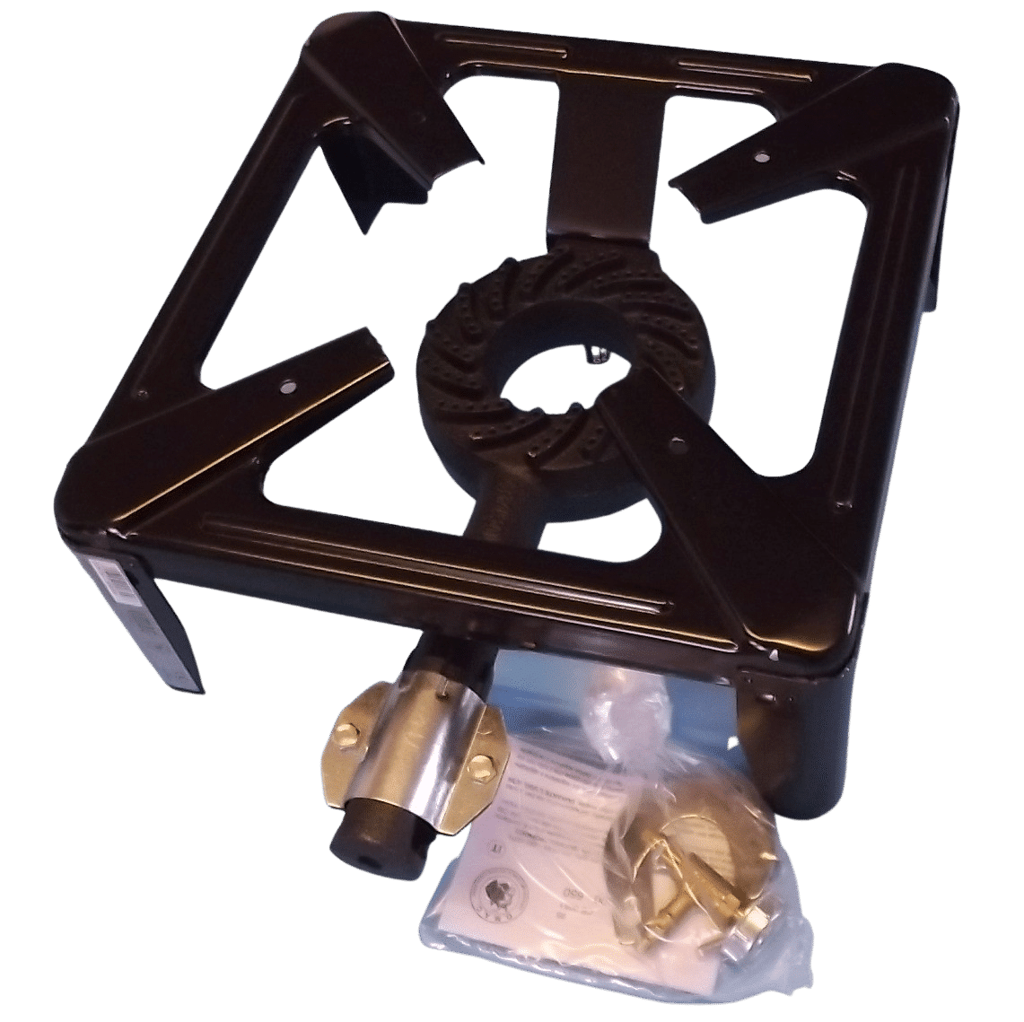 Gasbrænder, 30 cm, 3,5 KW, Flaskegas, UDEN flammesikring Gasbrænder, 30 cm, 3,5 KW, Flaskegas, UDEN flammesikring