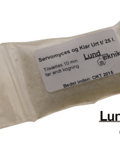 Klar Urt og Servomyces til 25 liter