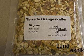 Tørrede orangeskaller, 1000 gram