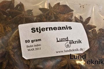 Stjerneanis, 50 gram