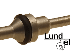 Stainless steel pin for beer and CO2 coupling