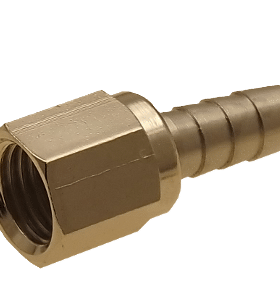 Slang union, 7/16″ MFL thread for CO2 hose, 6.3mm