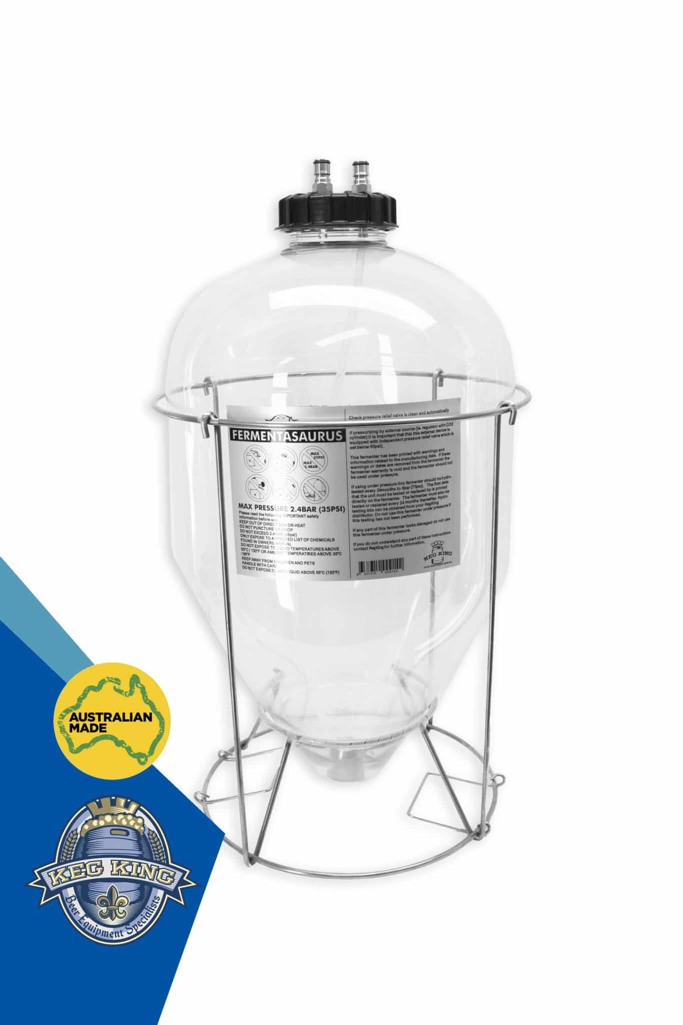 Fermentasaurus – Snub Nose – 35 litre