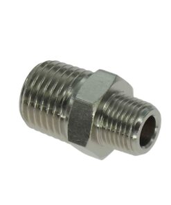1/4″ nippel – 1/8″ nippel overgang