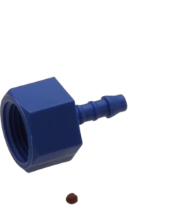 Hose connector, 12 mm, plastic, female, 1/2″