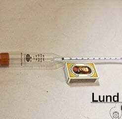 <trp-post-container>Weight density meter, 1,000 - 1,050 / 0.0005 g/ml</trp-post-container