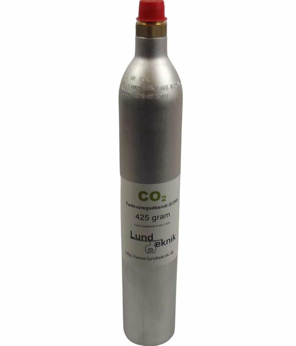 ombytning af 425 gram CO2 flaske