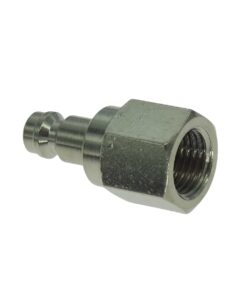 CO2 Lynkobling, han, selvlukkende, 1/4″  indv. rørgevind