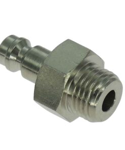 CO2 Lynkobling, han, selvlukkende, 1/4″  udv. rørgevind