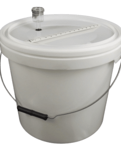 Mellem gærspand m/ gærrør, 15,9 liter