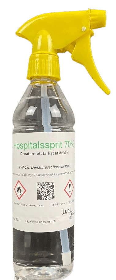 Hospital spray 70%, spray bottle 0.5 litres