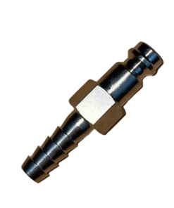 CO2 Lynkobling, han, selvlukkende, 1/4″ slangetilslutning