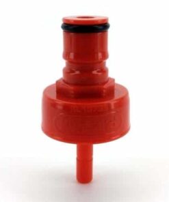 Carbonation lid with bottle thread
