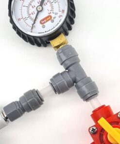 Pressure gauge with diaphragm vents, 0 - 2.75 bar (Spunding valve)
