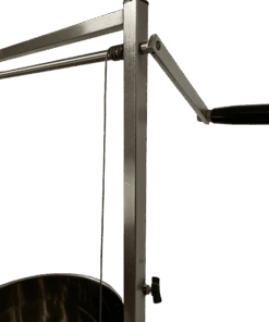Crane with hoist for 50 - 70 litre brewing units</trp-post-container Crane with hoist for 50 - 70 litre brewing units</trp-post-container