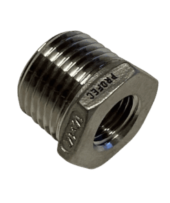 Reduktionsstykke, Syrefast stål, 1/2″ – 1/4″