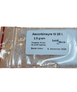 Ascorbinsyre, 2,5 gram