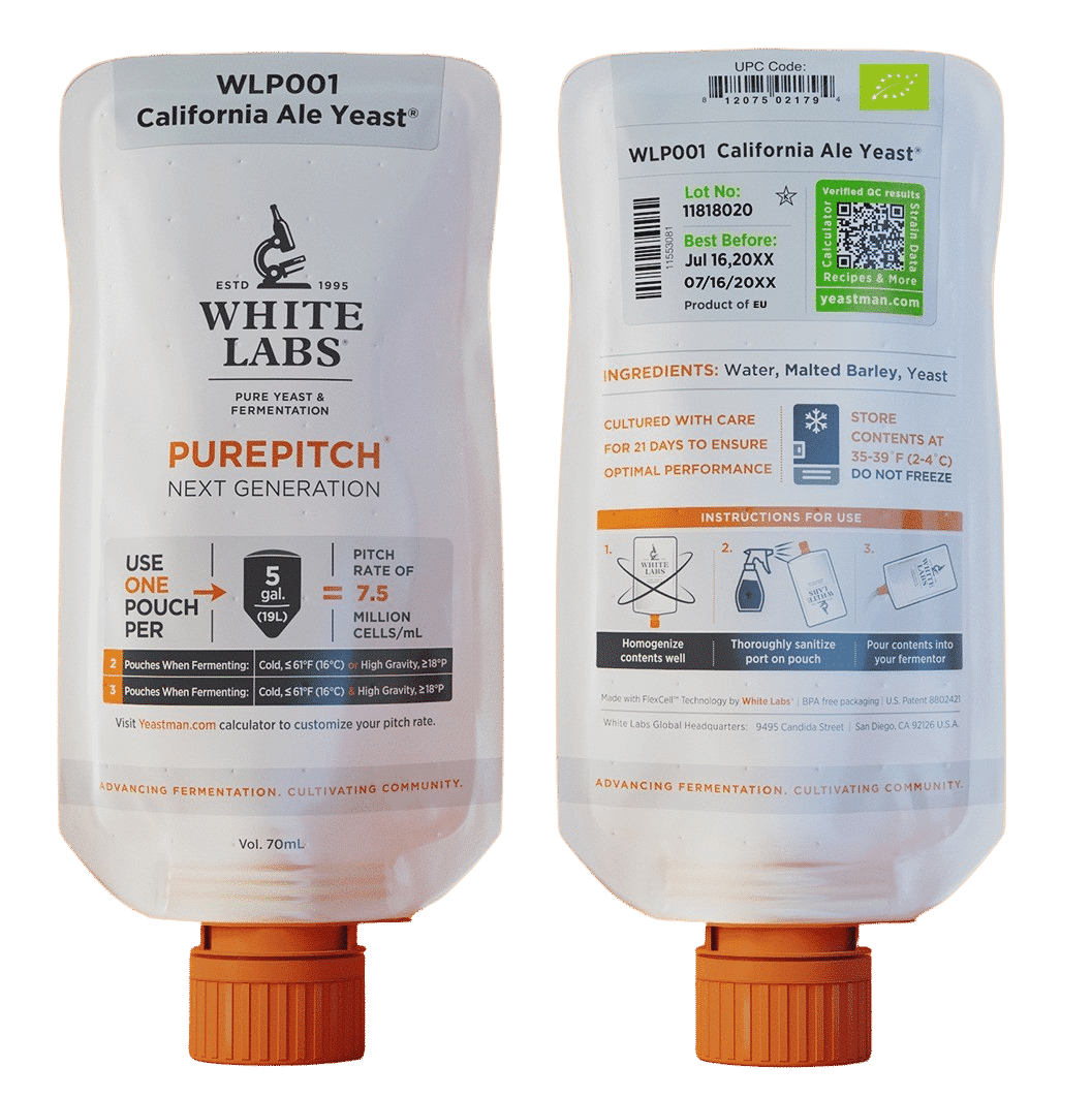 WLP001-O Organic California Ale Yeast