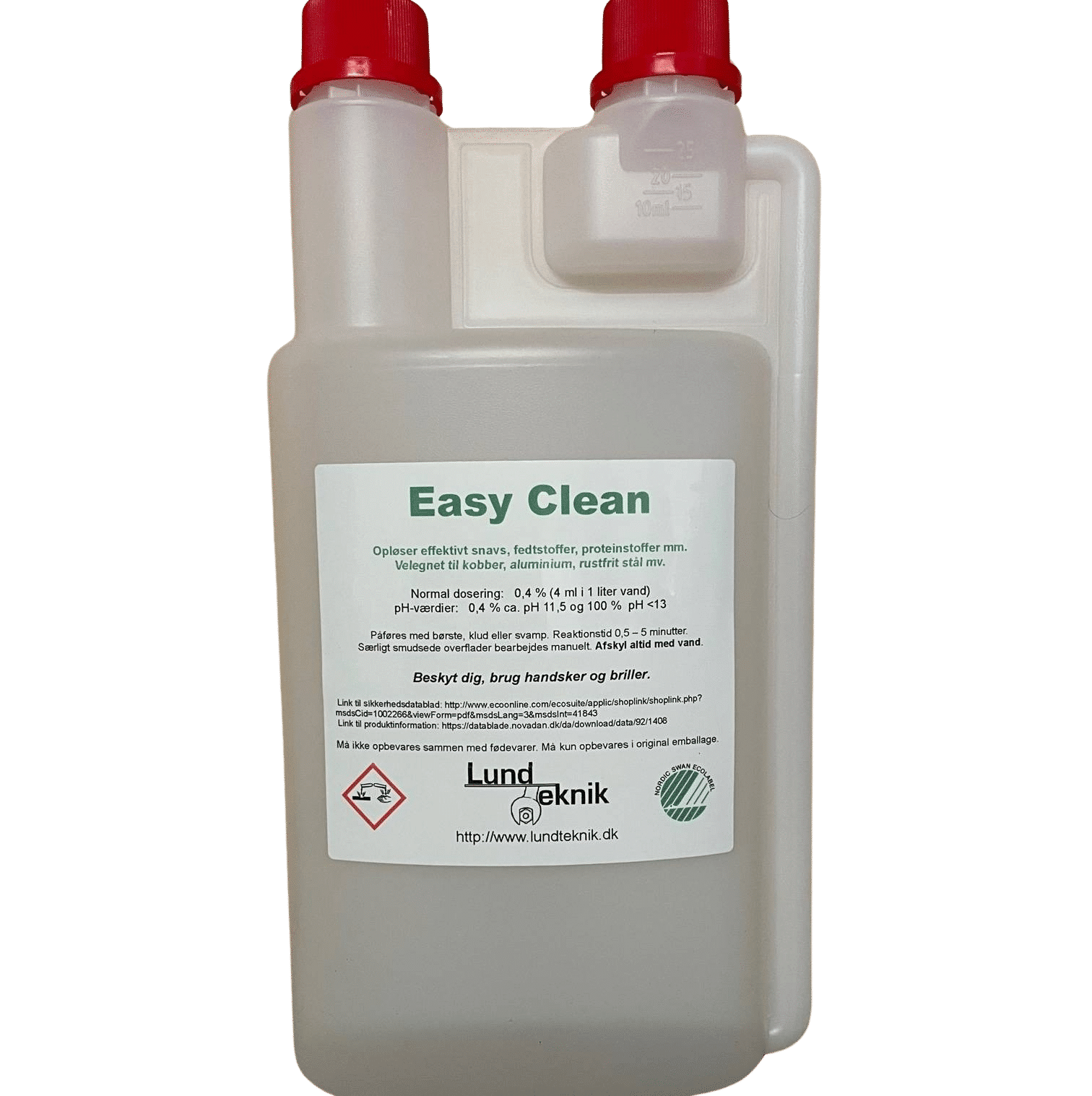 Easy Clean, 1 litre in measuring bottle