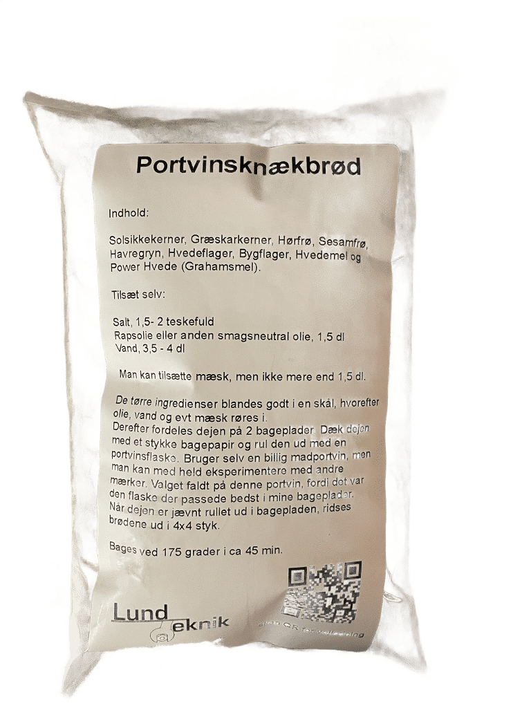 Portvinsknækbrød Portvinsknækbrød