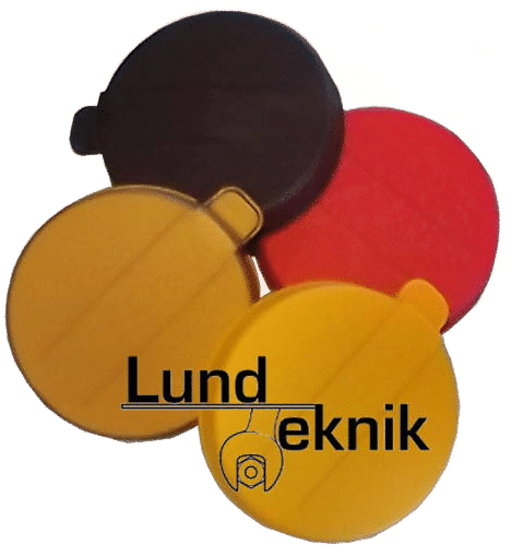 Krympekapsler til S-kobling, 100 stk, hvid