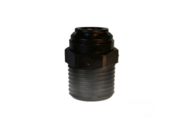 Hun Lynkobling, 10mm til 1/2″ udv. rørgevind