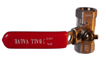 Kuglehane, Syrefast stål, 1/2″