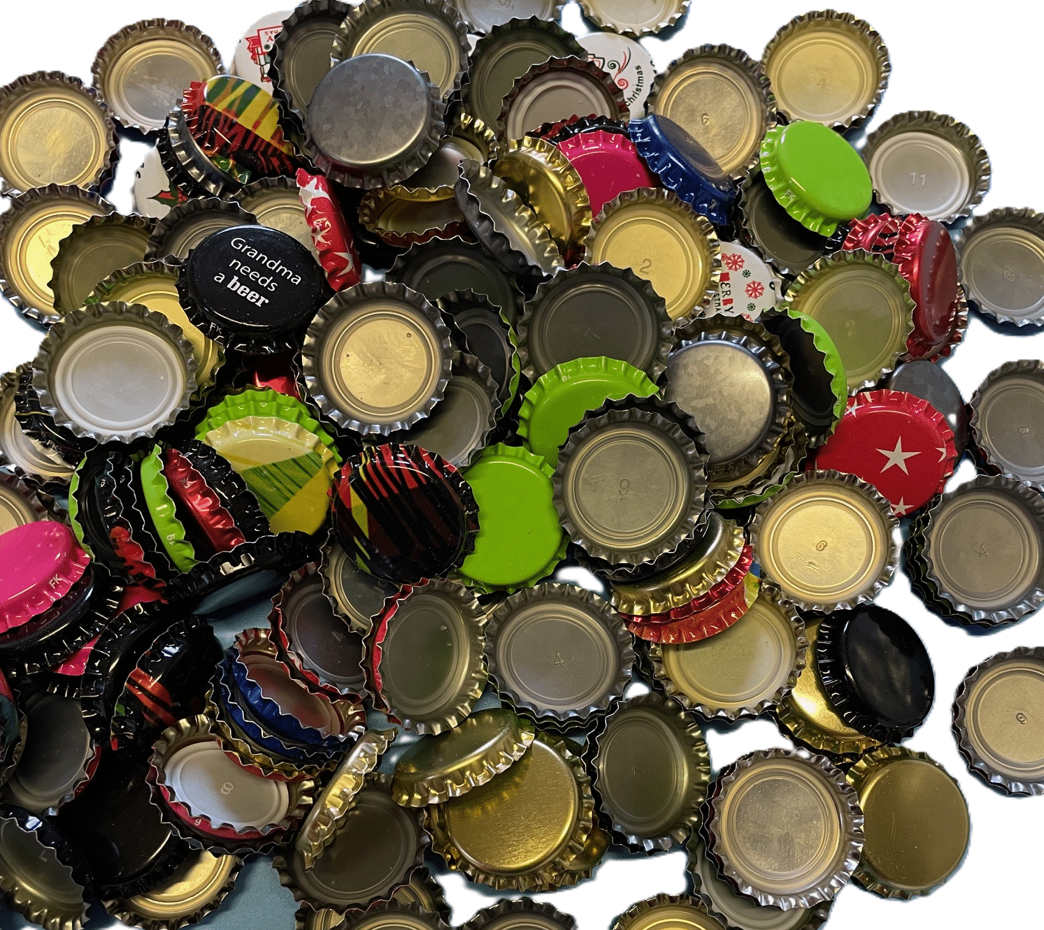 1,000 pcs 26 mm capsule in mixed colours 1,000 pcs 26 mm capsule in mixed colours