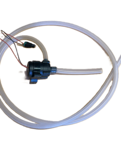 Magnetically coupled pump, 12 V DC, 9 litres per minute with speed control Magnetically coupled pump, 12 V DC, 9 litres per minute with speed control