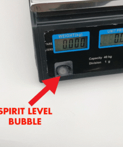 40 kg Digital Brewing Scale – Rechargeable, 1 g Accuracy